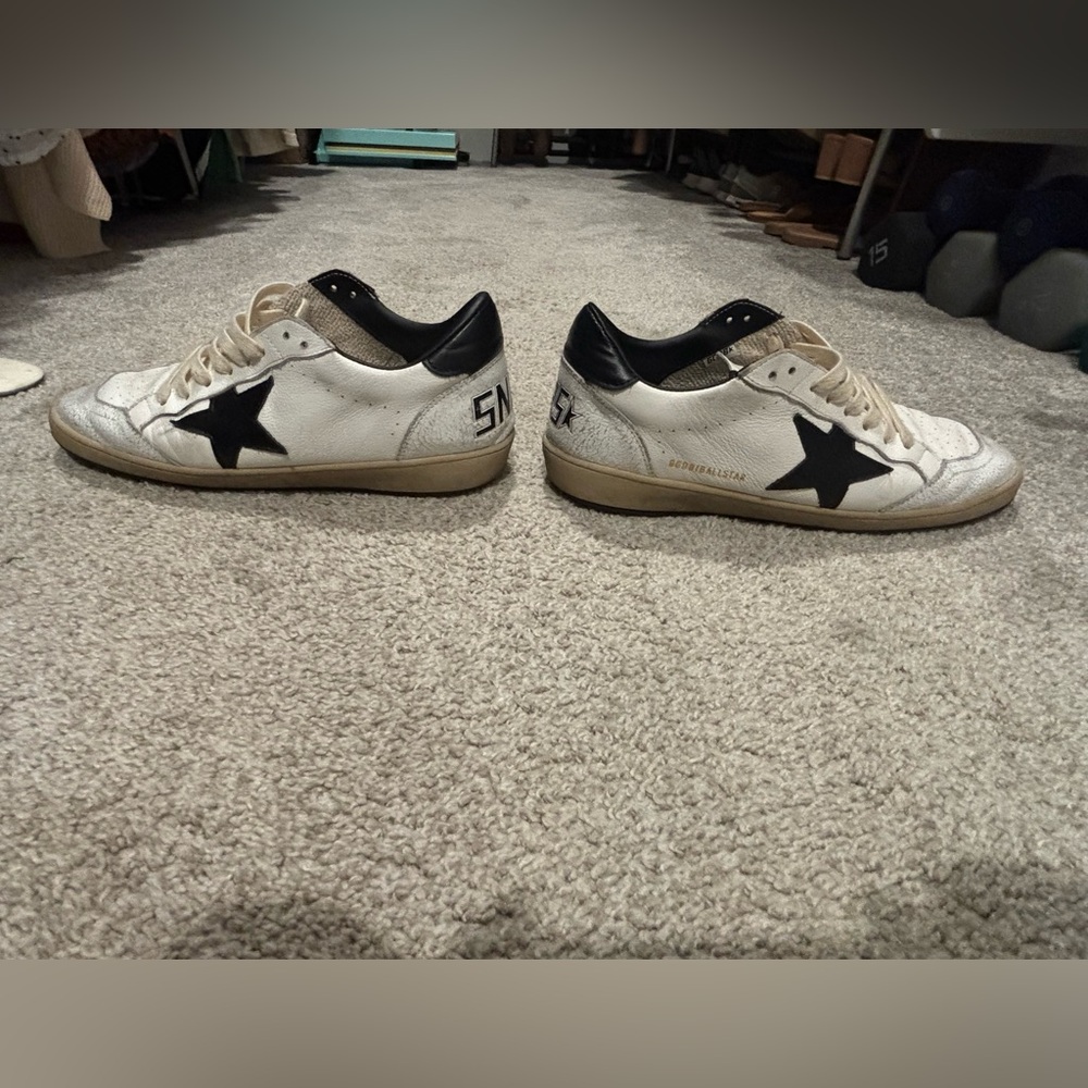 White and Black Men's Sneakers